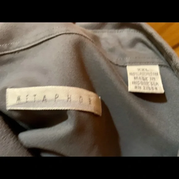 Blue Dress Shirt Men’s XXL (Metaphor) - Picture 4 of 4